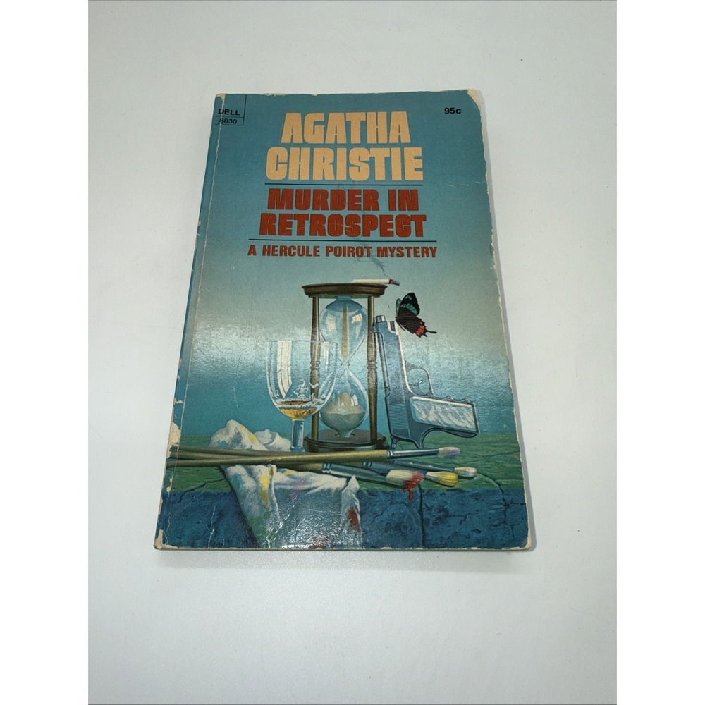 Agatha Christie Murder in Retrospect Hercule Poirot Vintage Paperback Book